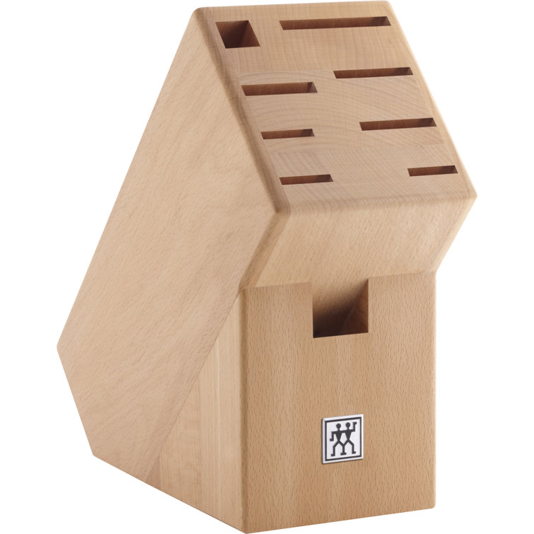 Zwilling J.A. Henckels ZWILLING Knife Block, Beech Wayfair.co.uk